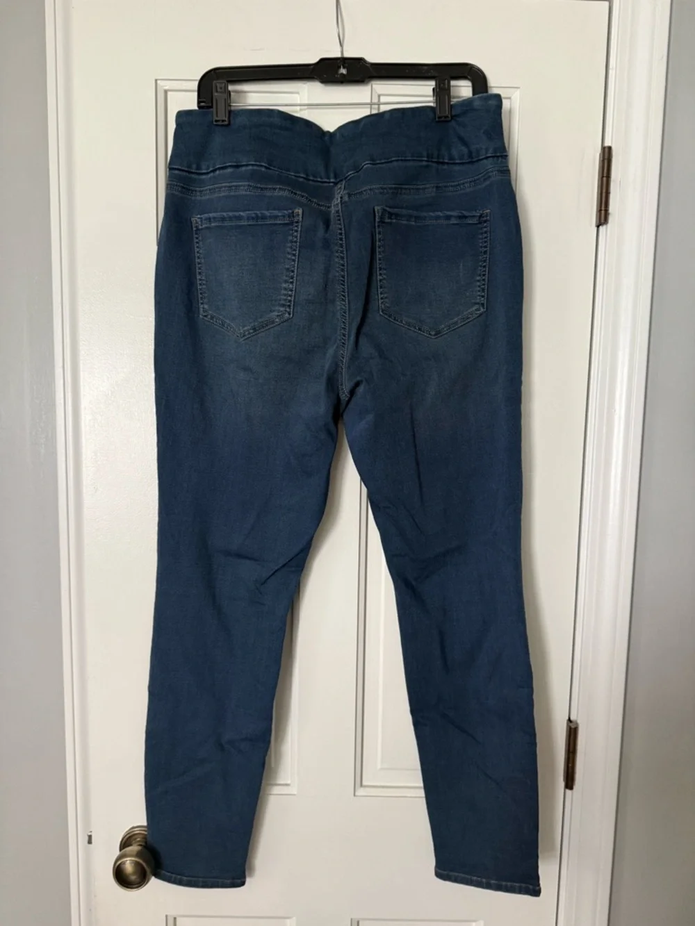 Midnight Blue Women's Stretch Jeggings - Pull-On Comfort - Picture 2 of 3